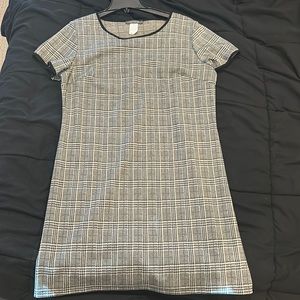 NWOT Plaid Work Dress